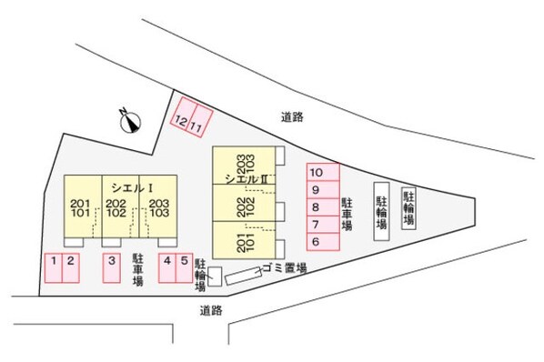 シエル2の物件内観写真